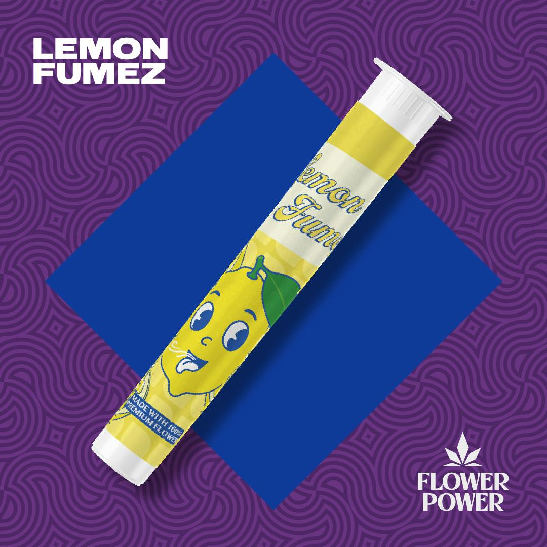 Flower Power | 1G Pre-Roll | Lemon Fumez