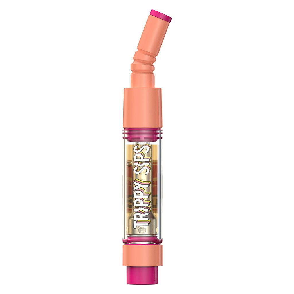 Trippy Sips - Lychee Pink Lemonade Pure Diamonds 97+ 510 Thread Cartridge - Sativa - 0.95g