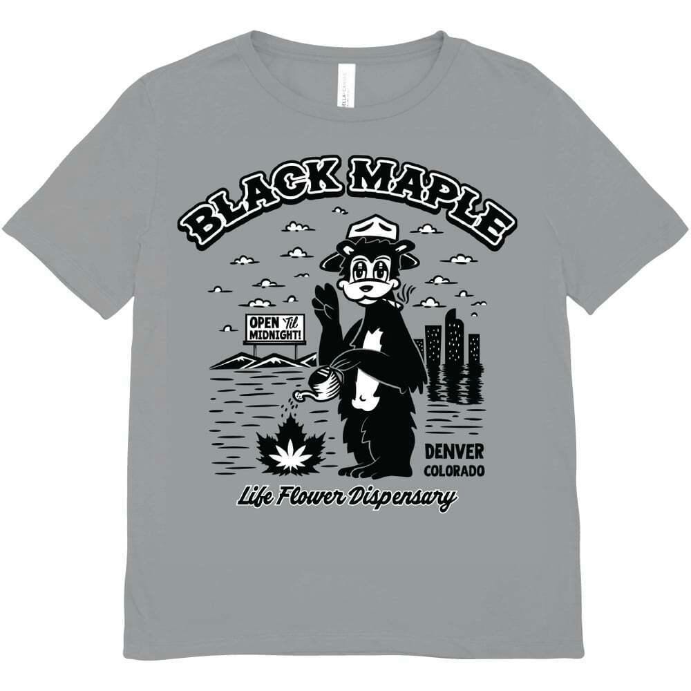 T-Shirt - Life Flower - Black Maple | Cooper Neil - T-Shirt