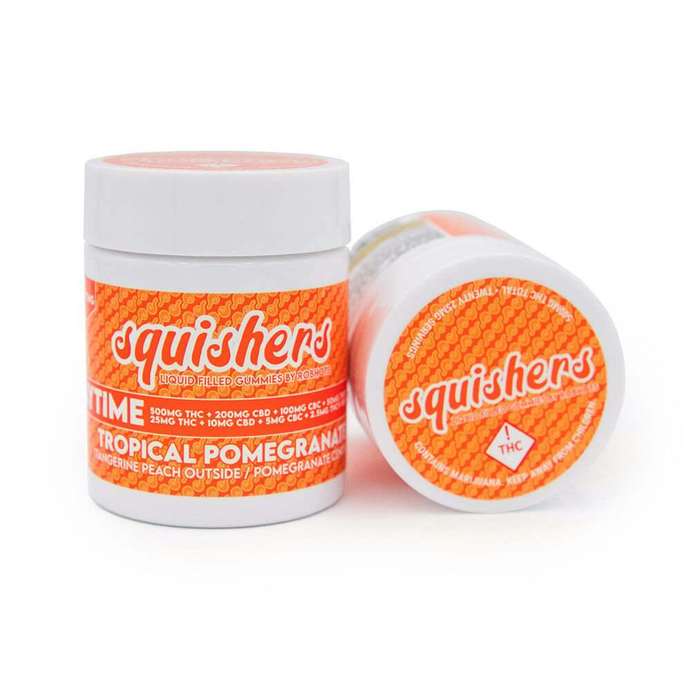 Day Time [20pk] (400mg CBD/500mg THC/200mg CBC/100mg THCv) | Robhots - Squishers Liquid Filled Gu...
