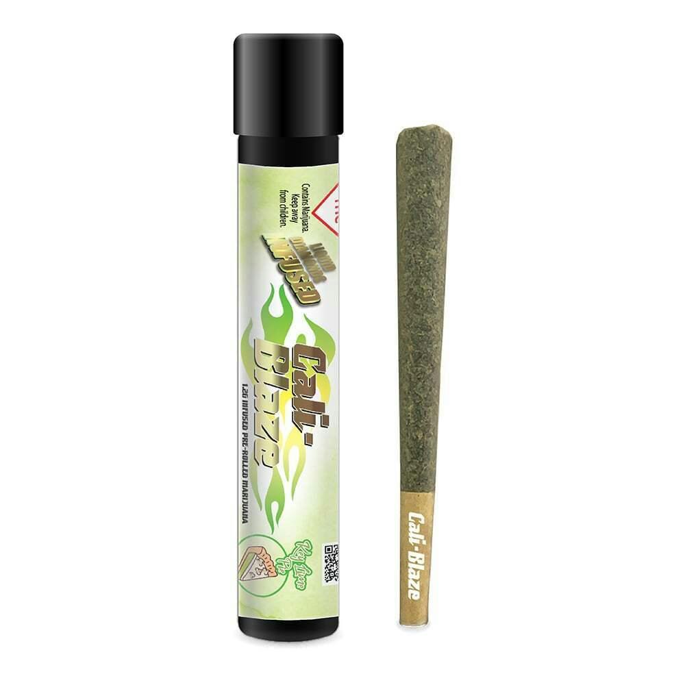 Key Lime Pie [1.2g] | Cali-Blaze - Liquid Diamond Infused Pre Roll