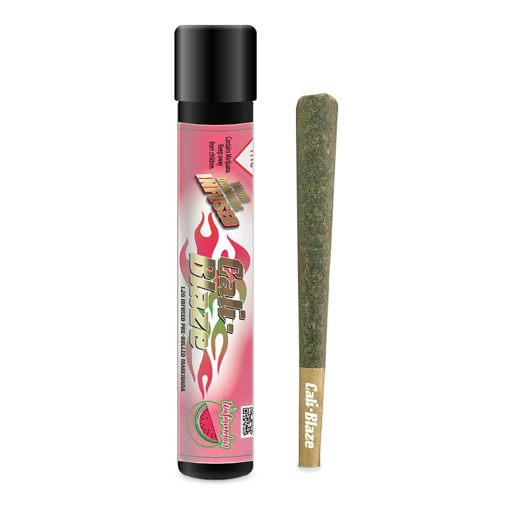 Lilac Diesel (Watermelon) [1.2g] | Cali-Blaze - Liquid Diamond Infused Pre Roll