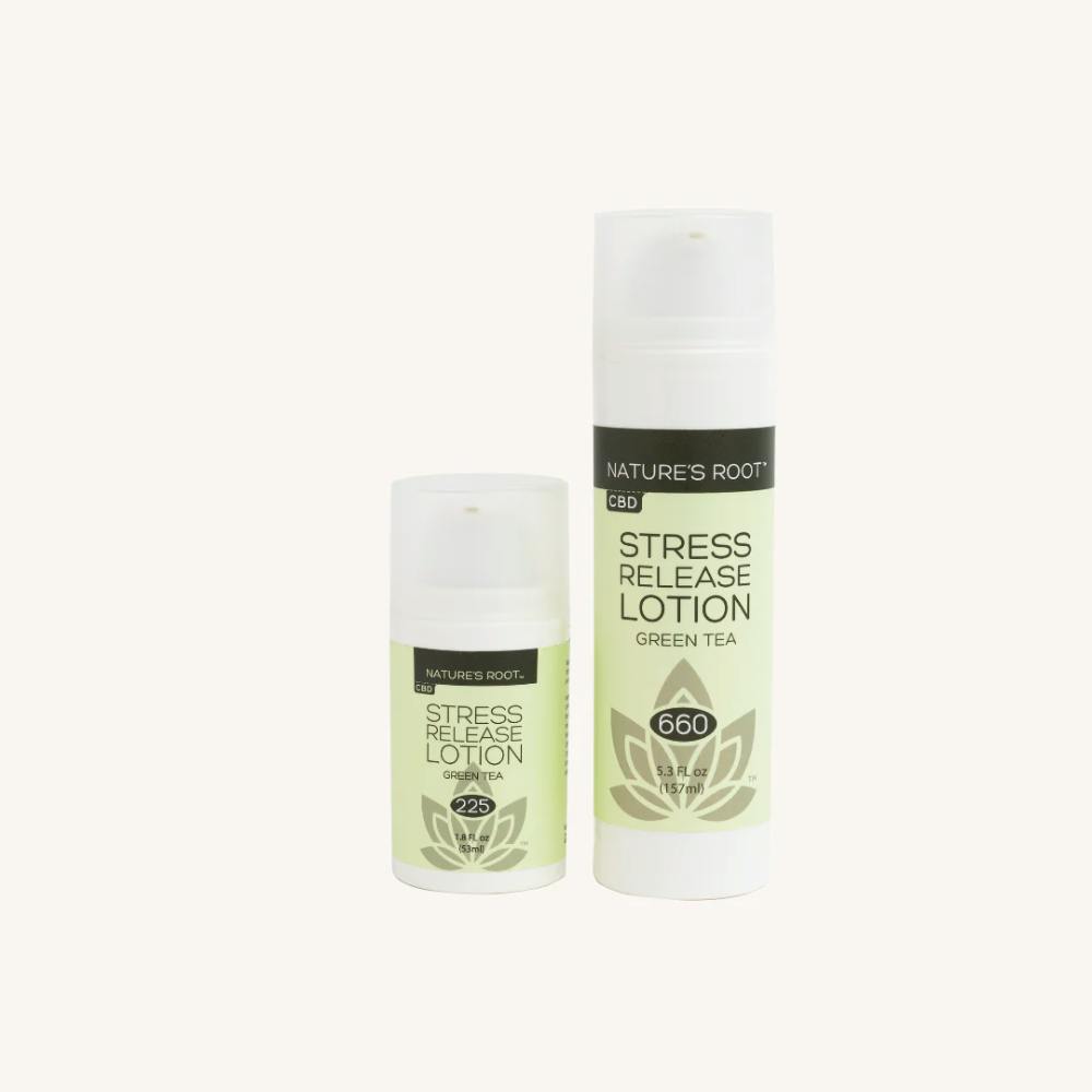 Green Tea Lotion [5.3oz] (125mg CBD) | Nature's Root - Hemp Lotion
