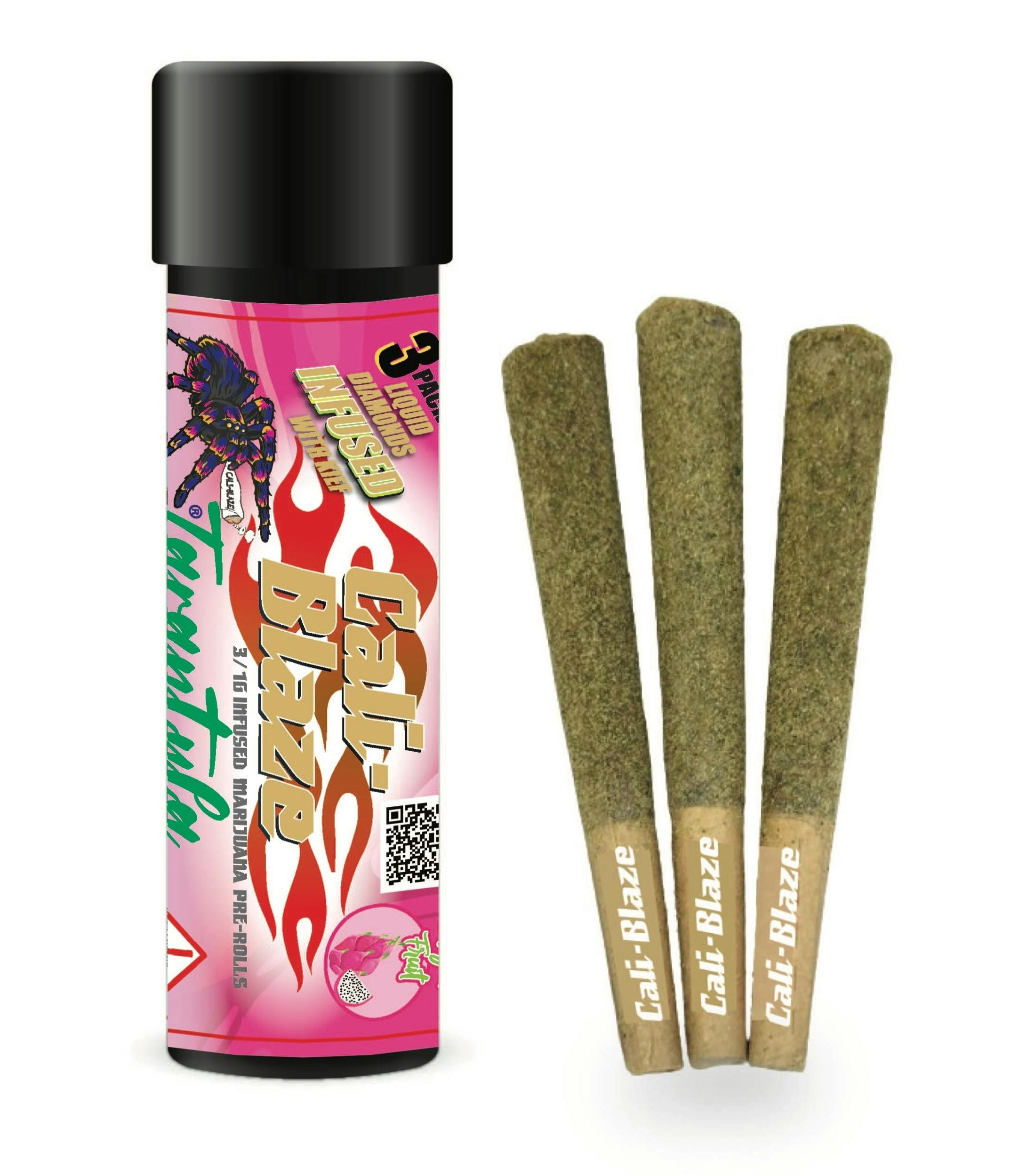 Cali Blaze Tarantula 3pk 3g - Mango (S)