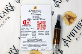 Cheese Ambrosia Live Resin Pen - Indica 1g