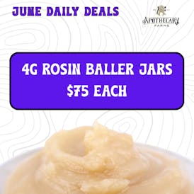 *June 4g Baller Rosin $75*