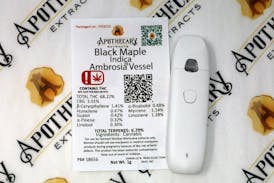Black Maple Live Resin Ambrosia Vessel - Indica 1g