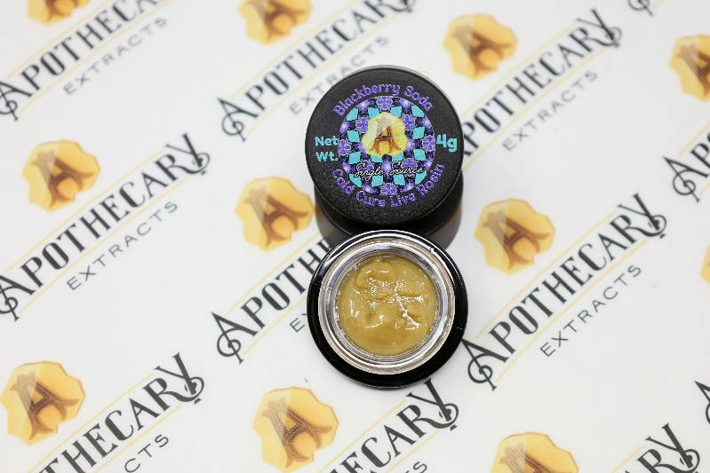 Blackberry Soda Live Hash Rosin - Indica 4g