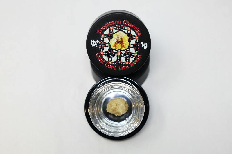 Tropicana Cherries Live Hash Rosin - Sativa 1g