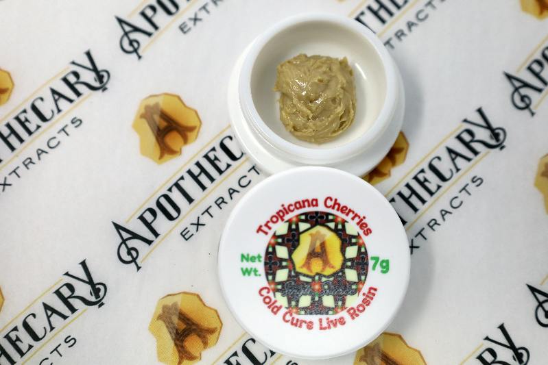 Tropicana Cherries Live Hash Rosin - Sativa 7g