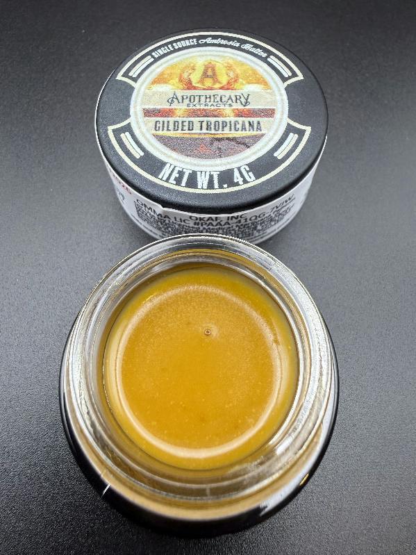 Gilded Tropicana Live Resin Ambrosia Batter - Sativa 4g