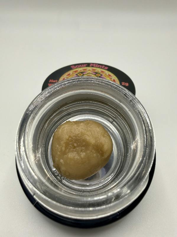 Sour Mints Live Hash Rosin - Indica 2g