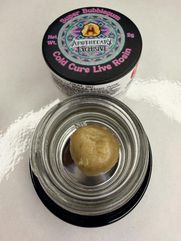 Super Bubblegum Live Hash Rosin - Indica 2g