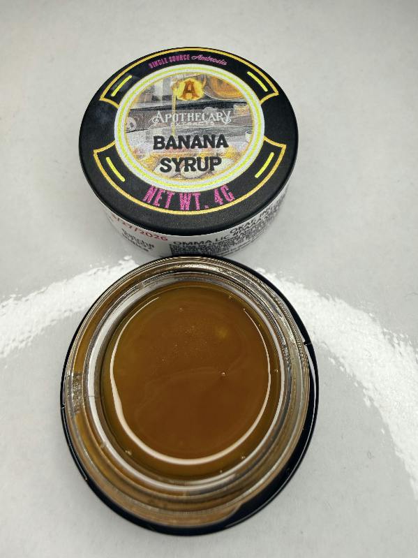 Banana Syrup Live Resin Ambrosia - Indica 4g