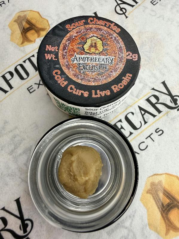 Sour Cherries Live Hash Rosin - Indica 2g