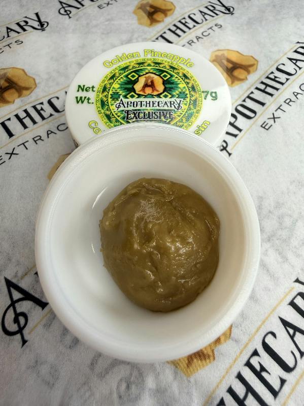 Golden Pineapple Live Hash Rosin - Sativa 7g