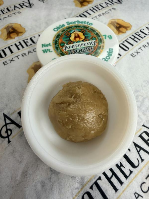 Okie Sorbetto Live Hash Rosin - Indica 7g