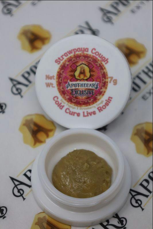 Strawpaya Cough Live Hash Rosin - Sativa 7g