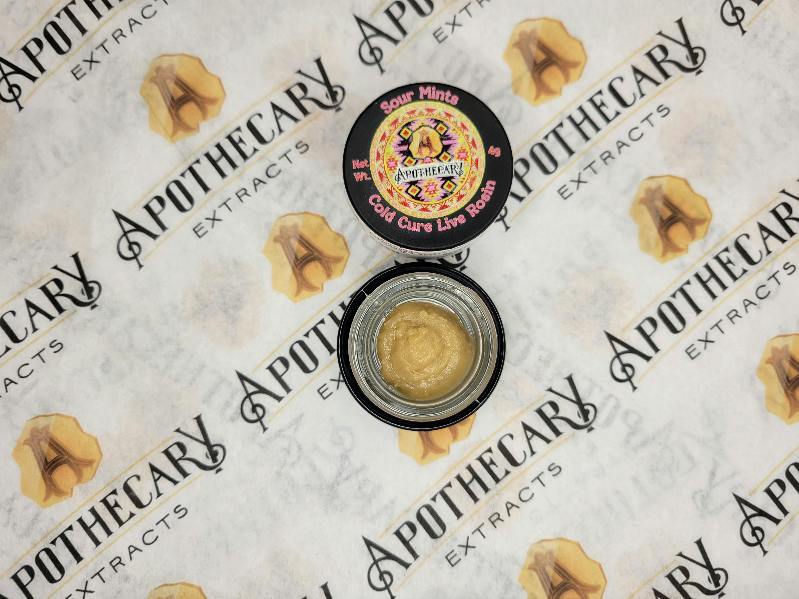 Sour Mints Live Hash Rosin - Indica 4g