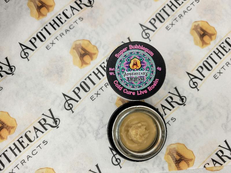 Super Bubblegum Live Hash Rosin - Indica 4g