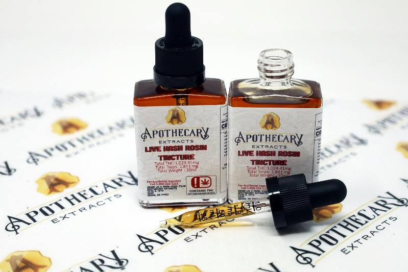 1000mg Live Hash Rosin Tincture