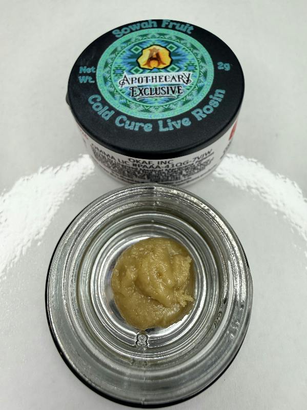 Sowah Fruit Live Hash Rosin - Sativa 2g