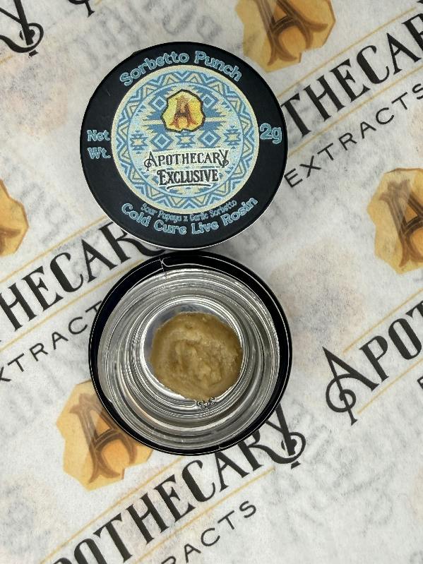 Sorbetto Punch Live Hash Rosin - Indica 2g