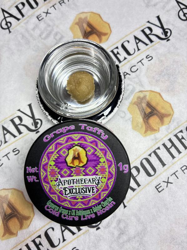 Grape Taffy Live Hash Rosin - Indica 1g