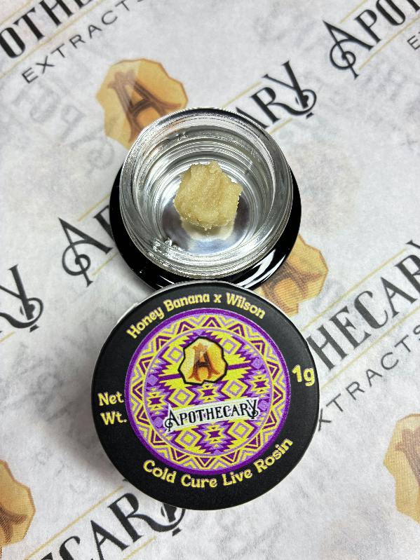 Honey Banana X Wilson Live Hash Rosin - Indica 1g