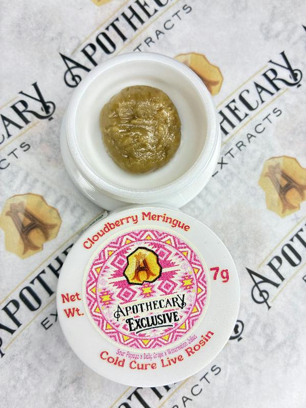 Cloudberry Meringue Live Hash Rosin - Indica 7g