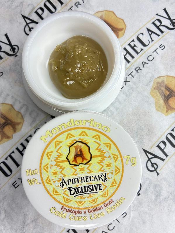Mandarino Live Hash Rosin - Sativa 7g