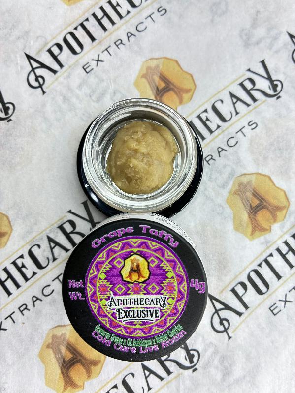 Grape Taffy Live Hash Rosin - Indica 4g