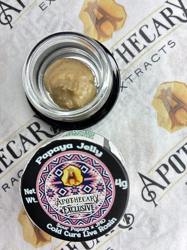 Papaya Jelly Live Hash Rosin - Indica 4g