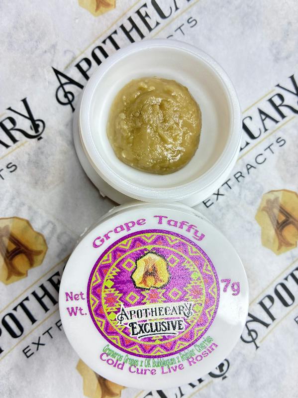 Grape Taffy Live Hash Rosin - Indica 7g
