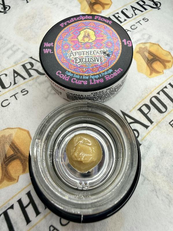 Fruitopia Float Live Hash Rosin - Sativa 1g