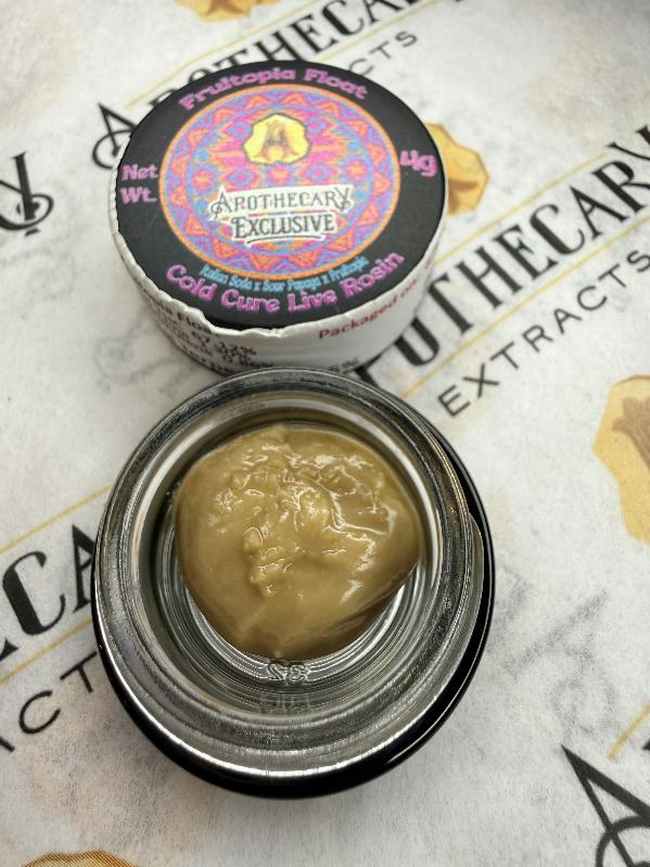 *NEW* Fruitopia Float Live Hash Rosin - Sativa 4g