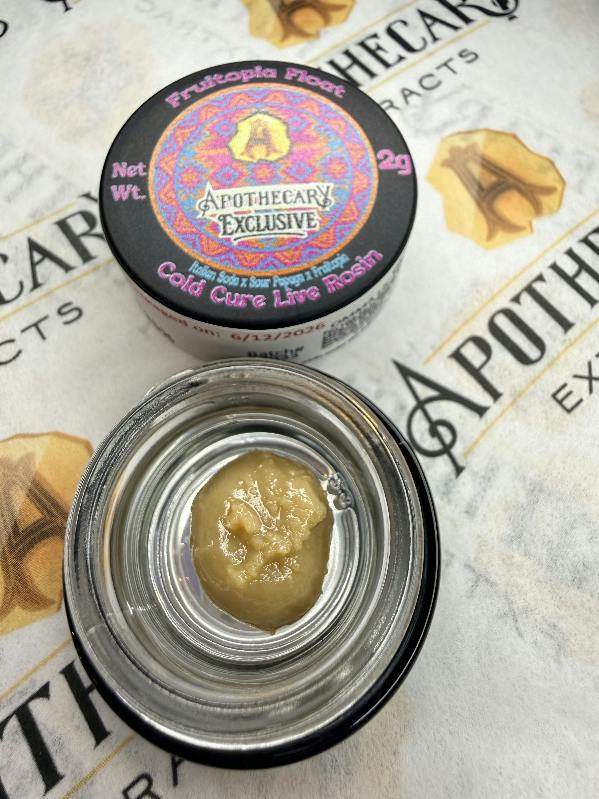 Fruitopia Float Live Hash Rosin - Sativa 2g