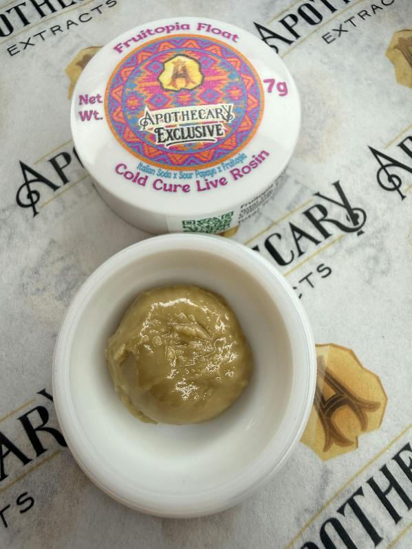Fruitopia Float Live Hash Rosin - Sativa 7g