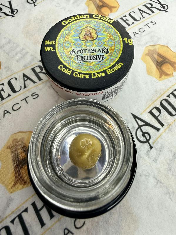 Golden Child Live Hash Rosin - Sativa 1g