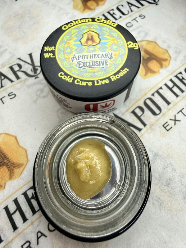 *NEW* Golden Child Live Hash Rosin - Sativa 2g