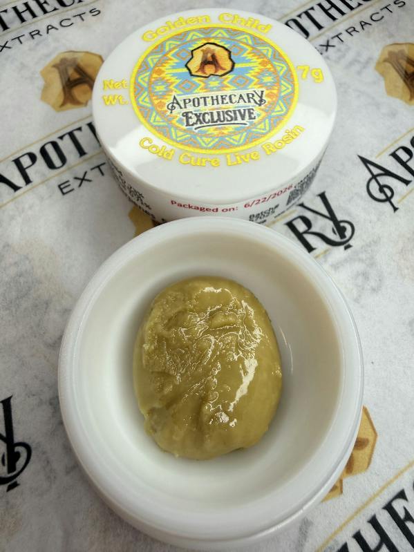 *NEW* Golden Child Live Hash Rosin - Sativa 7g