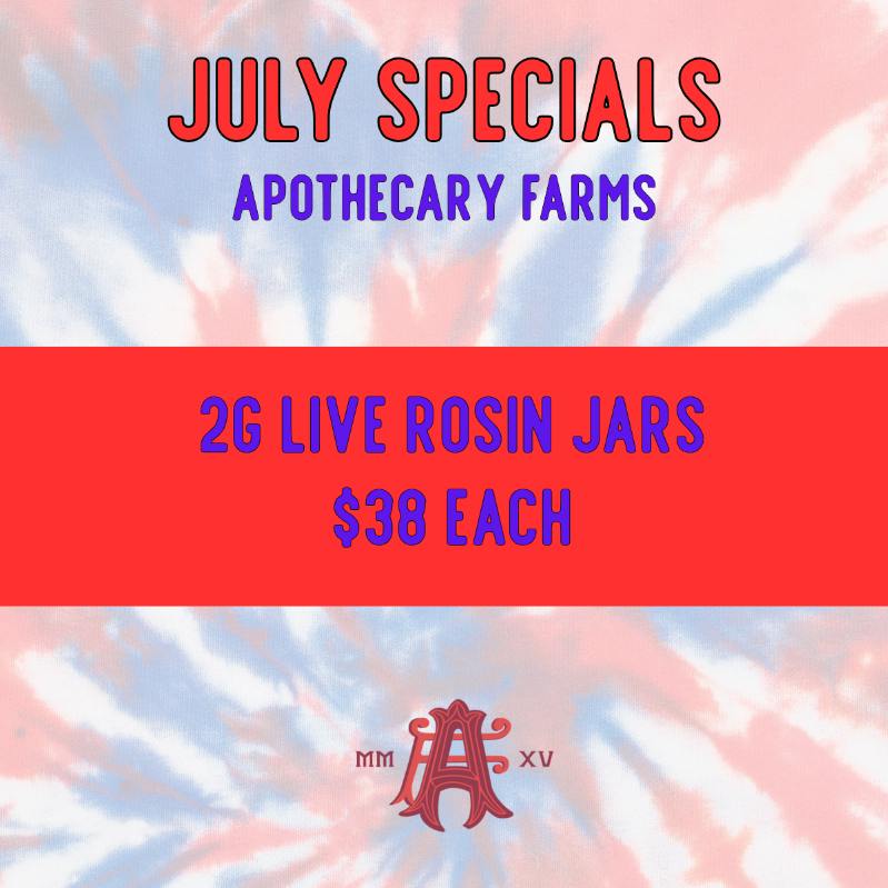 *2G LIVE ROSIN JARS $38!*