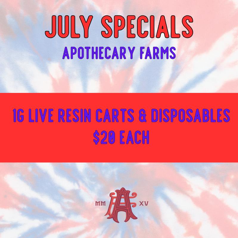 *1G LIVE RESIN CARTS AND DISPOSABLES $20 EACH*
