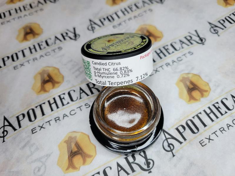 Candied Citrus Sugar - Sativa 4g cannabis product