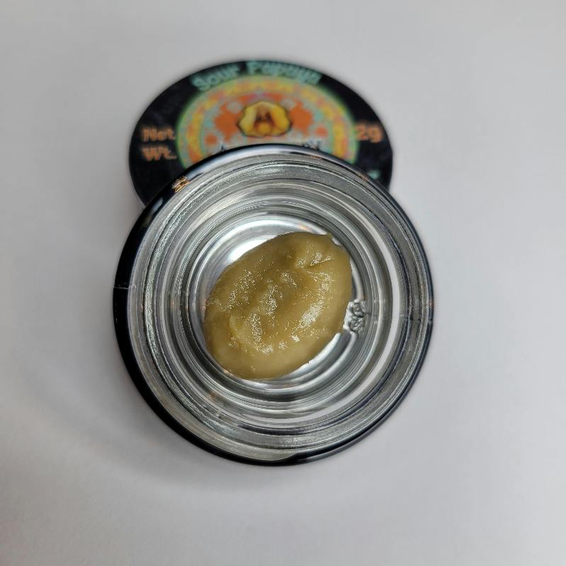 Sour Papaya Live Hash Rosin - Sativa 2g