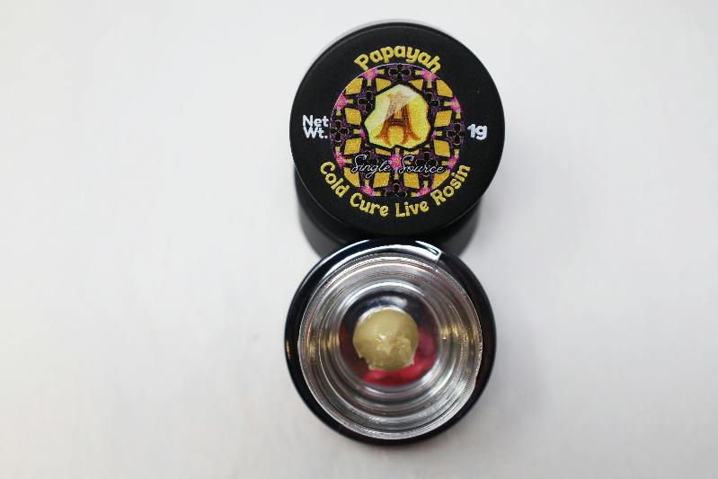 Papayah Live Hash Rosin - Sativa 1g