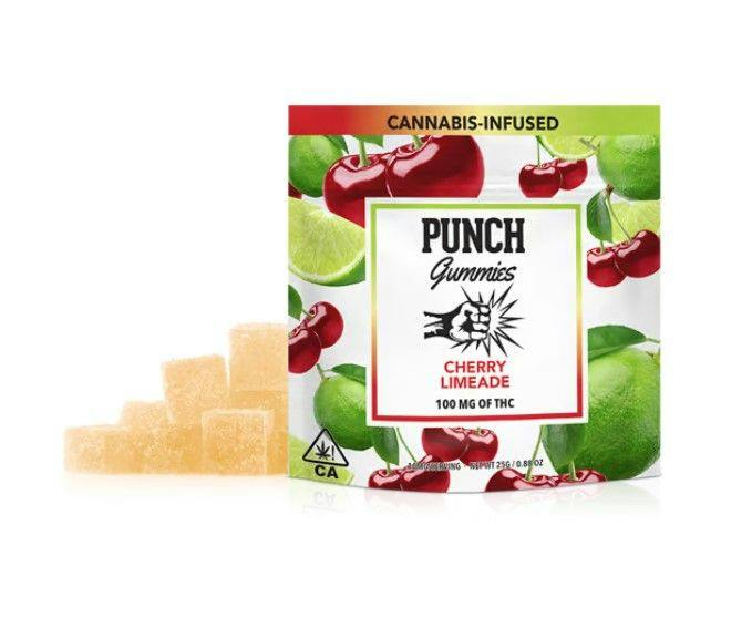 Punch Gummies - 1000mg- Cherry Limeade