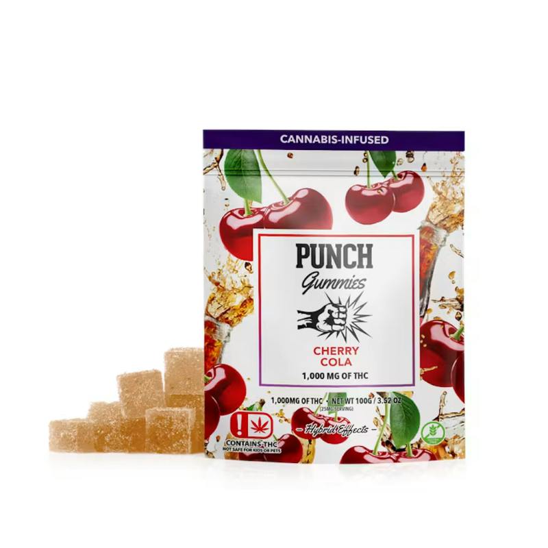 Punch Gummies - 1000mg - Cherry Cola