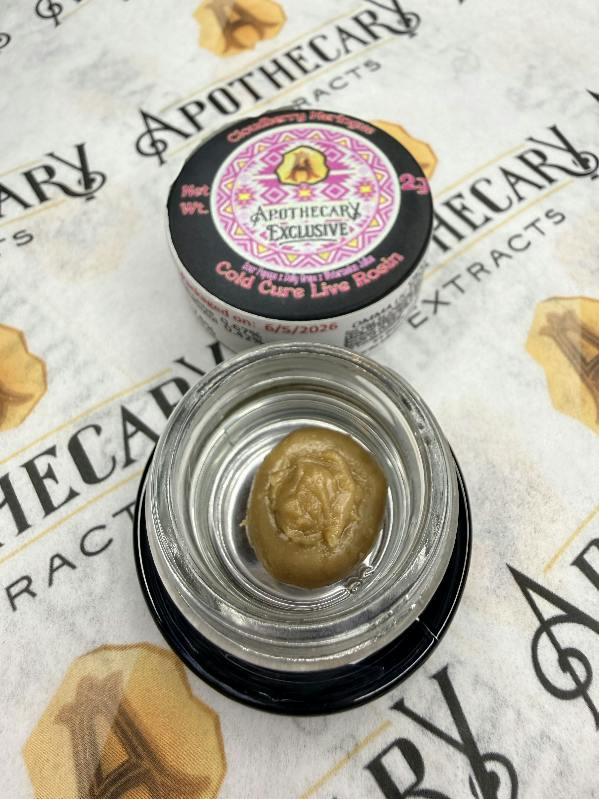 Cloudberry Meringue Live Hash Rosin - Indica 2g