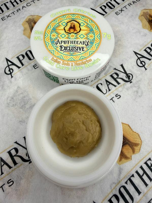 Capri Citrus Live Hash Rosin - Sativa 7g